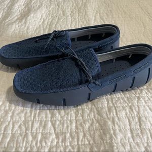 SWIMS boat shoes in Navy